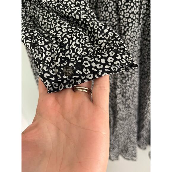 Maeve by Anthropologie | Carolyn Leopard Print Mini Dress | Sz XS Animal Print - Picture 6 of 9